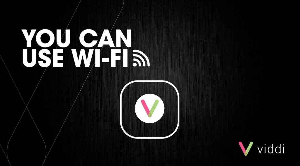 Viddi Digital Signage Installation You Can Use WiFi